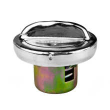 Tankdop Sterk metalen vervangingsonderdeel Lekvrij-Zilver