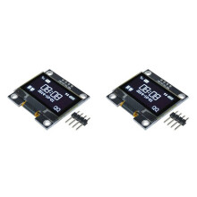 2pcs 1.3 Inch OLED Display Module 128x64 LCD Display 4PIN I2C IIC Communicate for