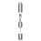 2 in 1 SIM Card Tray Removal Tool Portable  Keychain Eject Pins Multi-Functional Earphone Cleaning Brush 1