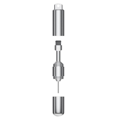 2 in 1 SIM Card Tray Removal Tool Portable  Keychain Eject Pins Multi-Functional Earphone Cleaning Brush