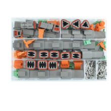 180 Pezzi per Assortimento di Connettori Deutsch Serie DT, Contatti Stampati, Connettori Elettrici per Autoveicoli Impermeabili