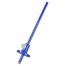 Wheel Marking Gauge,Aluminum Parallel Drawing Tool Woodworking Marking Scriber Ruler with Graduated Dual Scale
