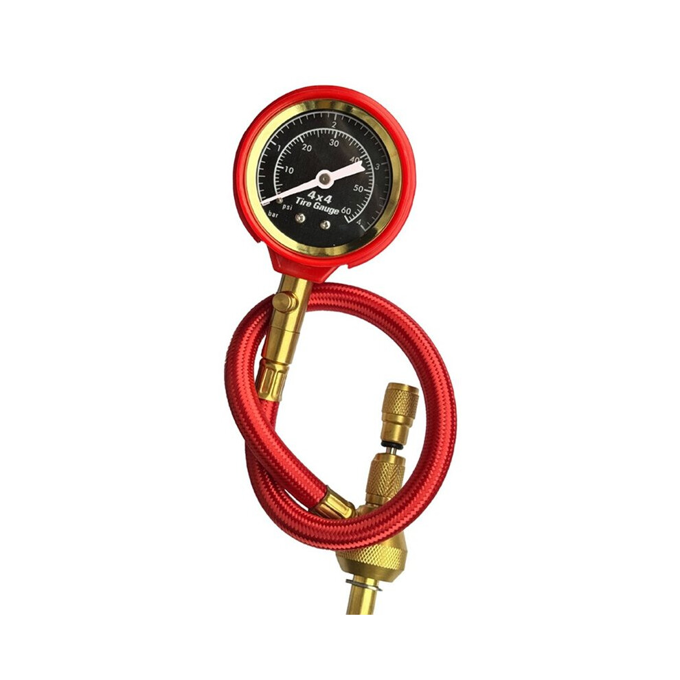 High-Precision Vehicle-Mounted Metal Tire Pressure Gauge Tire Pressure Tester Tire Pressure Testing Instrument 4714137161805