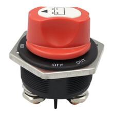 Kit Interruttore di Interruzione 'Alimentazione per Batteria Auto 300A  12V per Camion, Auto, Moto, Barca