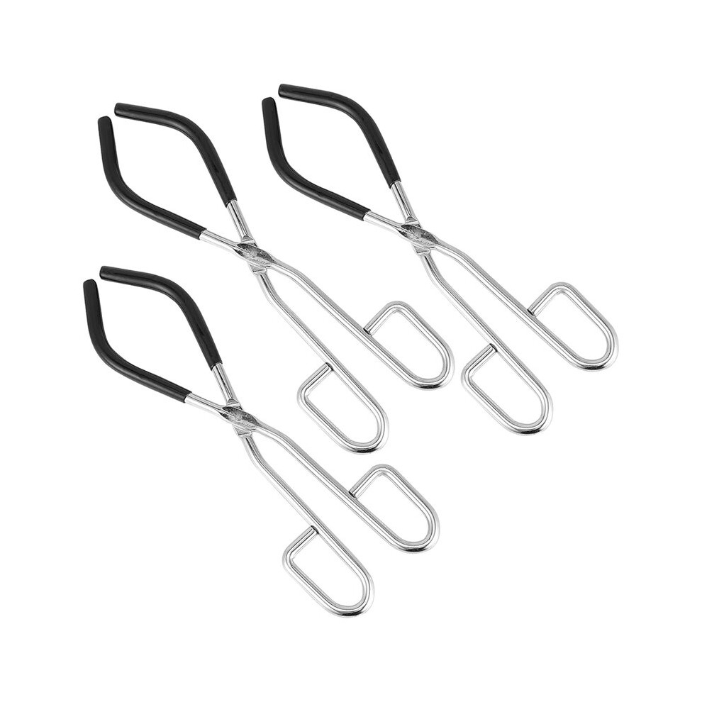 Laboratory Crucible Tongs,Beaker Clamps Beaker Tongs, Chrome Plated Steel Surface, Flask Clamping Tools For Beaker 4714078977756