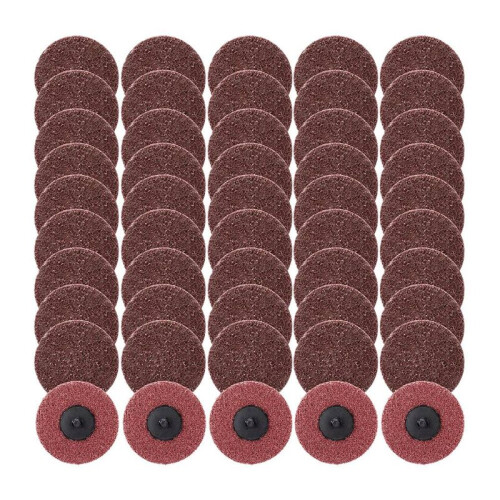 50 Pcs 3 Inch Sanding Discs Quick Change Sanding Discs Nylon Surface Conditioning Grinder Wheels for Angle Grinder