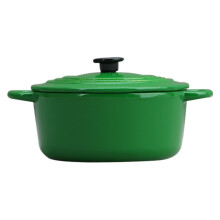1/12 legierung Miniatur Kochgeschirr Suppe Topf Modell-Grün