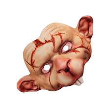 Maus-Maske mit Zähnen, Halloween-Cosplay-Maske,-HDA25008C
