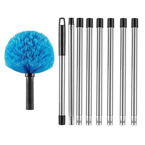 Extendable Spider Web Brush , Ceiling Brush, Spherical Brush, Round Brush, Corner Dust Removal Brush