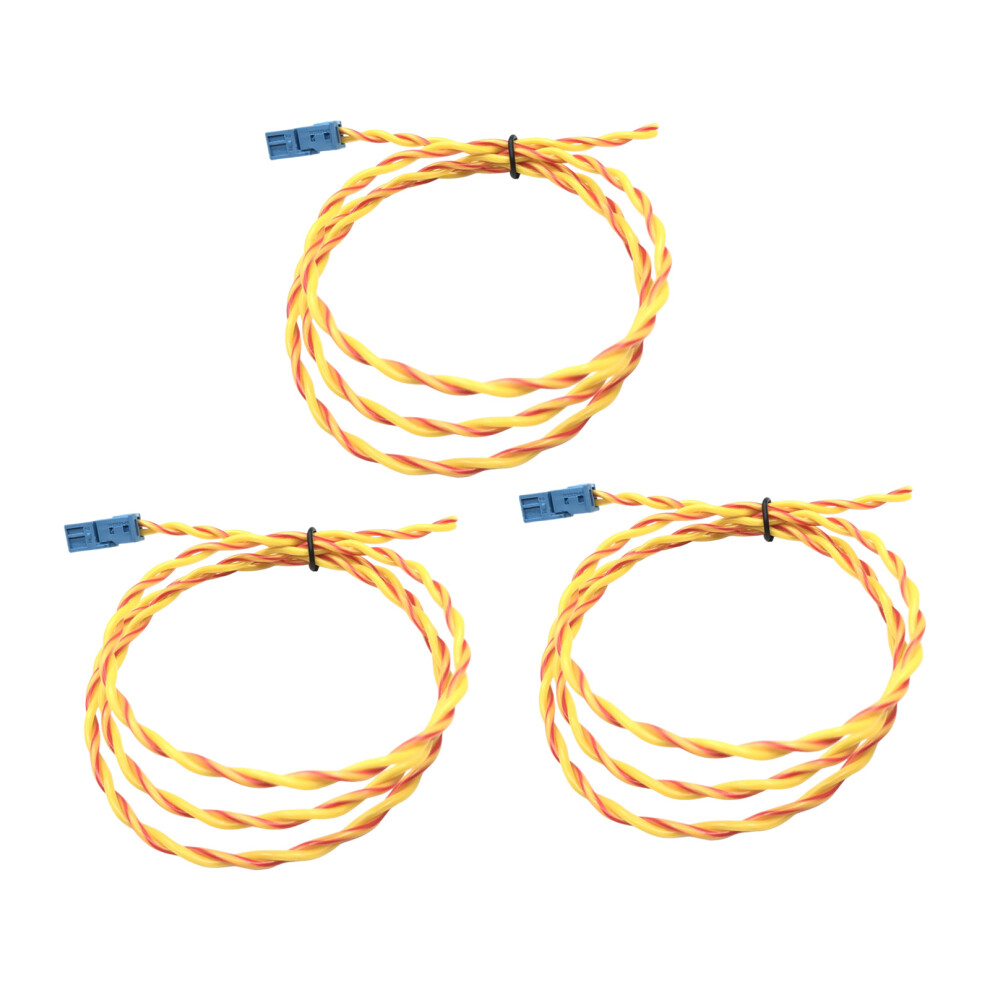 3Pcs Corrosion Resistant Automotive Tweeter Cable-Center Line 7704001150049