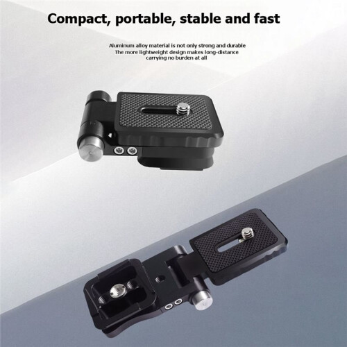 Foldable DSLR Camera L Bracket Switching Tripod Quick Release Plate for  Rs3 Stabilizer 1