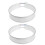 2X Thin Band Heater Elements for Household Electrical Appliances Kettle Heating Ring 170mm 1