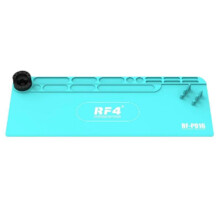 RF4 RF-PO16 Heat Insulation Silicone Pad Desk Mat with Screwdriver Storage Box Mobile Phone Fixed Holder Function
