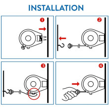 Retractable Washing 15m Strong, Automatic Retraction Indoor & Outdoor Use