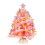 Mini Christmas Tree Set Silver 18 Inch Tabletop 2