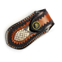 Folding Cutter Storage Sheath Pouches with-colorful scales S
