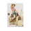 Impressão em tela de uma pin-up vintage dos anos 1950, 30x45 cm (12x18 polegadas) 1