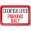 Indicator de parcare Crawfish Lover, aluminiu, 9" x 6" 1
