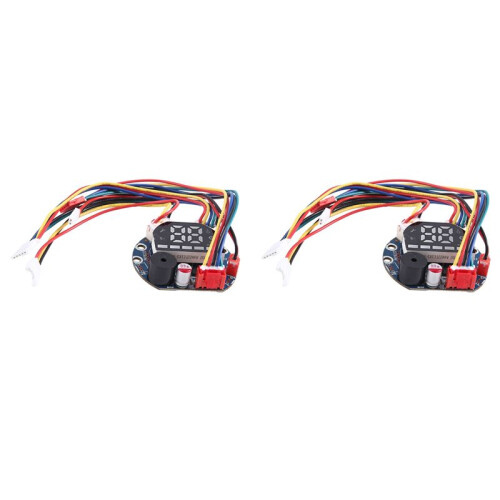 2 Pcs Electric Scooter Controller Panel E Scooter Circuit Control Board for HX X7 Scooter