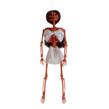 Halloween-kranie med krone-dekorationsvedhæng