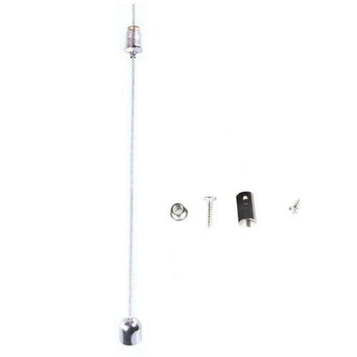 Stahlaufhängungsset für LED-Panel-Leuchten (4er-Pack)