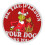 Weihnachtsbaumrock 36 Zoll Polyester Festtagsdekoration 1