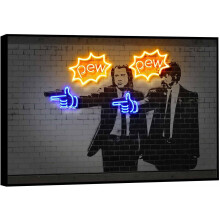 Pulp Fiction Leinwandposter 40x60cm Ungerahmt