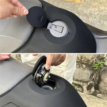 Fuel Tank Cap Protection Rubber Tank Pad Oil Gas Protector Cover Decoration for T-MAX 560 TMAX560 TMAX 560 22-25