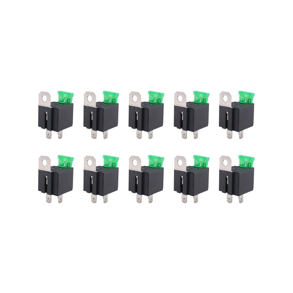 10X 12V 30A 4 Pin Spst Auto Vehicle Relay Normally Opener 4711894490377