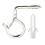 MERILER outdoor hooks iron 6 pcs 1