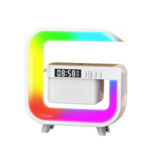 Penkiiy LED-bordlampe med trådløs oplader, Bluetooth