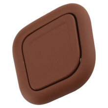 For President Geberit SUV Car Headrest Adjustment Button Decorative Frame 673000494 673003071 Brown