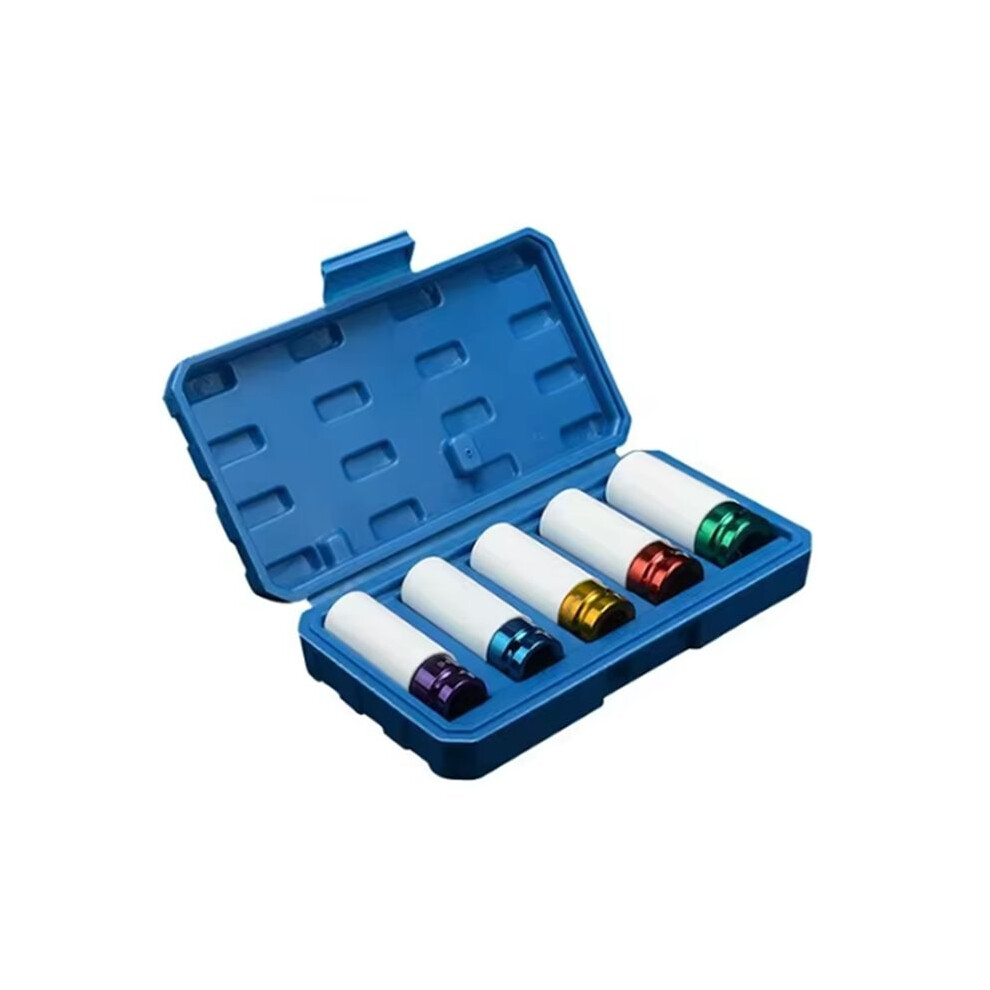 15/17/19/21/22Mm Hex Sockets Pneumatic Wrench Tire Screw Hexagonal Sleeve Tire Protection Impact Nut Socket 4711826165380