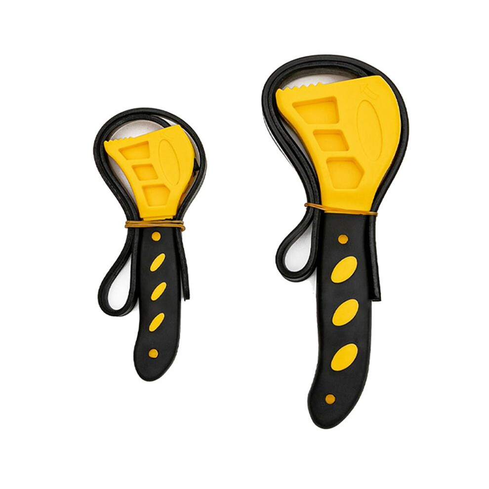 Multifunctional Belt Wrench Adjustable Bottle Opener Auto Repair Rubber Filter Universal Wrench 6033967201184