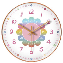 Horloge Horloge Murale Salon Maison Dessin Animé Épour Ducation Précoce Horloge Murale Horloge à Quartz Silencieuse