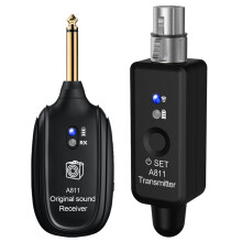 A811 Kabelloser Mikrofon-Konverter-Adapter, Sender und Empfänger, Kabelgebunden, für Kabelloses Dynamisches Mikrofon
