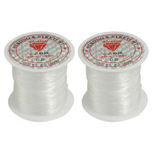 2X 53 Lbs 0.6mm Translucent Clear Nylon Fishing Fishing Fishing