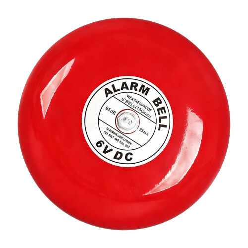 Multiple Voltage Electric Fire Alarm Bells 95dB Penetrating-6V