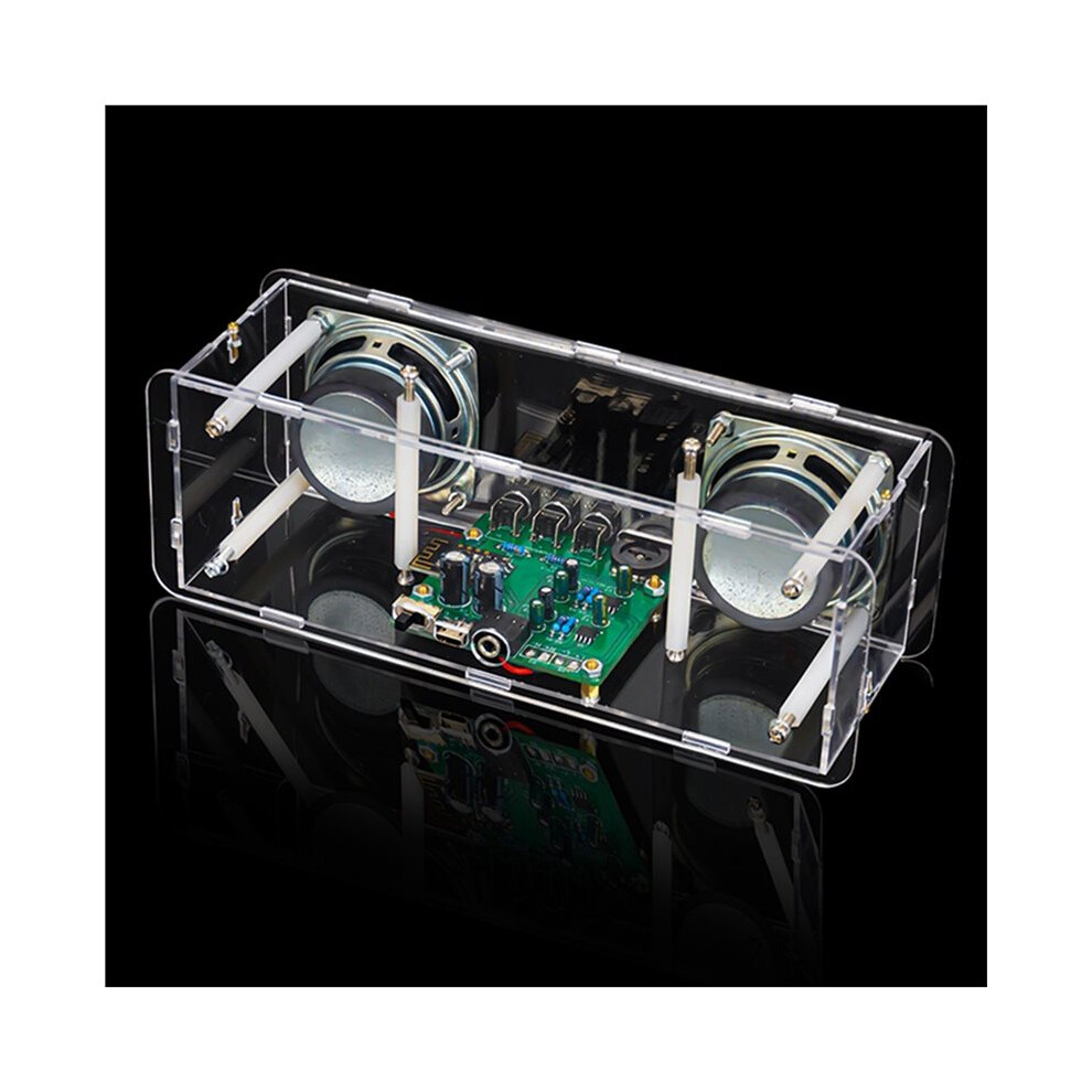 Electronic Diy Dual-Channel Speaker Kit Stereo Amplifier, Soldering Assembly Practice Board, Audio Module 6032429423966
