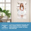 6pcs Mirror wall Wall style square sticker with pattern of silver waves Nursery decoration 6