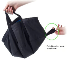 Equipamento de Camping Ao Ar Livre: Bacia Portátil Dobrável para Lavar Os Pés, Ideal para Praia e Armazenamento de Água