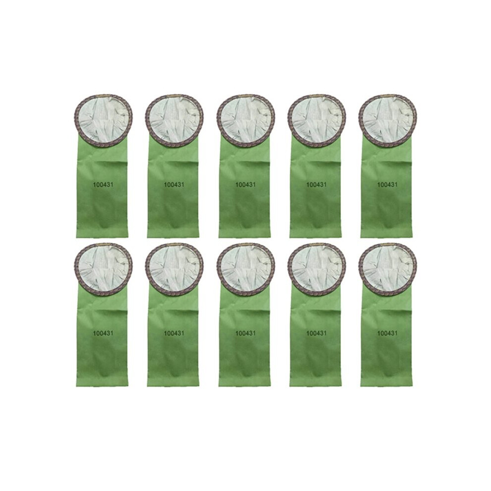 100431 Micro Filter Bags Replacement For Proteam 6 Quart Backpack Vacuum Super Quartervac Open Cirular Collar 10Pcs 6032382784470