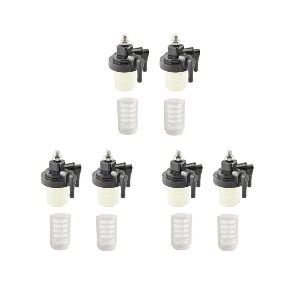 6 Sets Fuel Filter For Outboard Boat Motor Water Separator 9.9Hp 15Hp 20Hp 25Hp 30Hp 40Hp 61N-24560-00 6031501883292