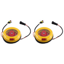 2X Válvula de Emergencia Ovalada para Puerta de Pasajero de Autobús 6100-02364,6100-064989