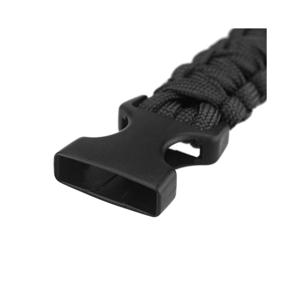 4X Paracord Parachute Cord Emergency Survival Bracelet Rope With Whistle Buckle Outdoor Camping 4712439039914