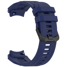 Flexible Soft Silicone Watch Band Waterproof Design-Blue