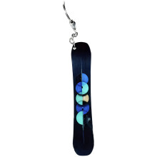 Skiplank sleutelhanger Compacte reissleutelorganisator- 21 13 cm