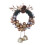 Hanging Wreath With Bells Pinecones Decorative Durable-1 1