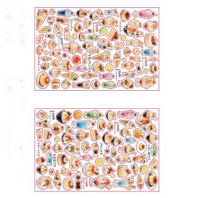 Antieke Scrapbooking Sticker zelfklevende decoratieve sticker-4