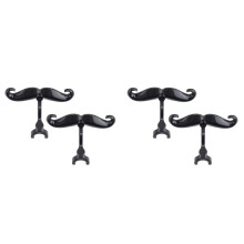 4x Clip- Beard for Trumpet and Trombone - Case Included - Fits All Trumpet Mouthpieces Mouthpiece Not Included